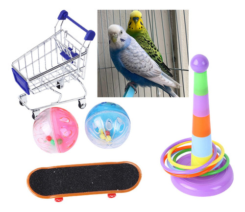 Pelotas De Juguete Para Entrenamiento De Pájaros, Juguetes