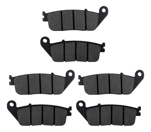 3 Pares De Pastillas De Freno Para Bmw C600 C650gt Sport