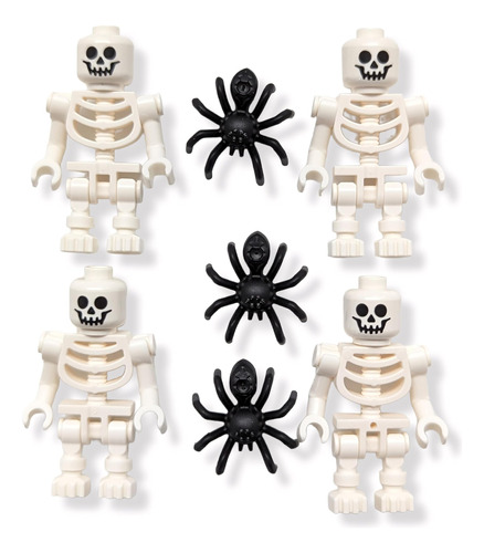 Accesorios Lego - Minifiguras De Esqueletos Espeluznantes De