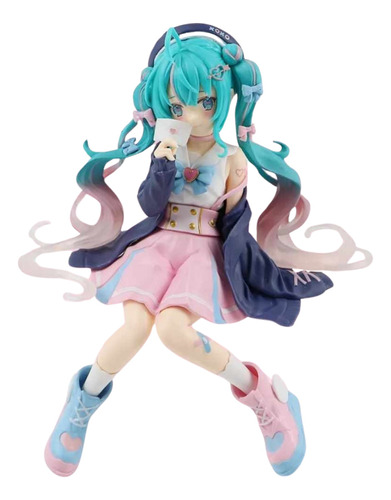 Figura Animé Hatsune Miku Lindo Coleccion Sakura Rosa