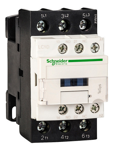 Contactor Schneider Lc1d32f7 De 32a Con Bobina De 110 Vca