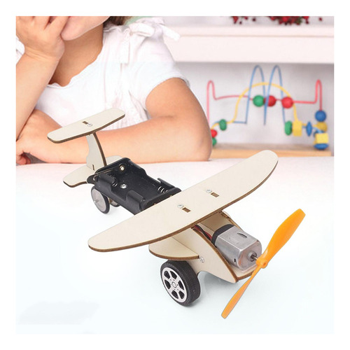 Fweaad De Modelo De Avión De Madera Ciencia Educativa Diy