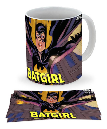 Mug Taza Batgirl Batwomansuperheroe Dc Comic 001