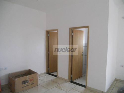 Salão Para Alugar, 90 M² Por R$ 2.300,00/mês - Cidade Satélite Santa Bárbara - São Paulo/sp - Sl0490