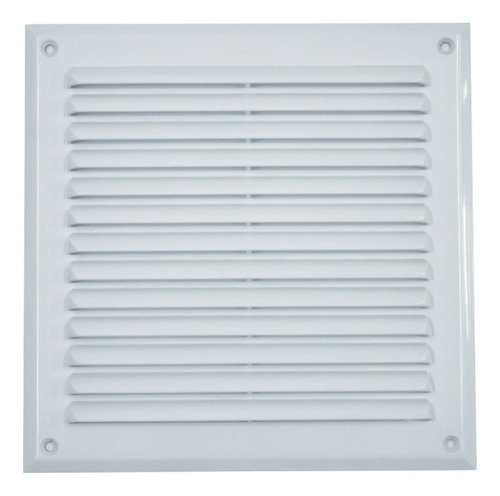 Grelha Para Ventilação Quadrada 22x22cm Sem Tela Astra Wt