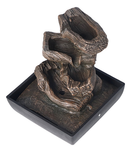 Tabletop Fountain Decoration Water Resin Cascading