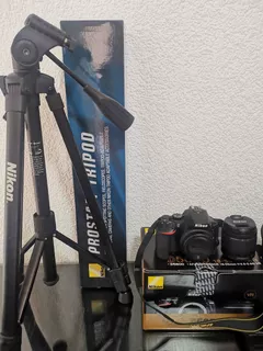 Camara Nikon D5600, 18-55 Vr Kit, Estuché De Viaje Y Trípode