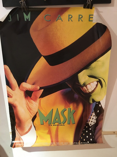 Afiche De Cine Original - Mask - Jim Carrey
