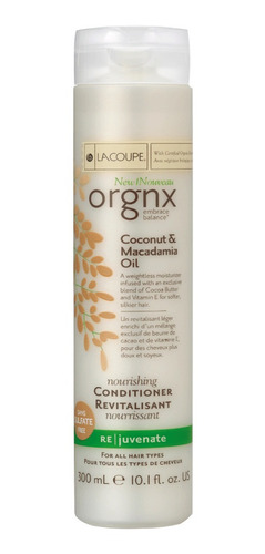 Acondicionador Orgnx Coco Y Macadamia X 300ml