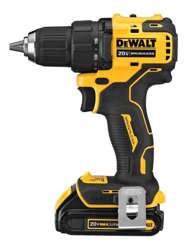 Taladro atornillador inalámbrico de 1.2" DeWalt DCD708C2 20V + accesorio con bolso