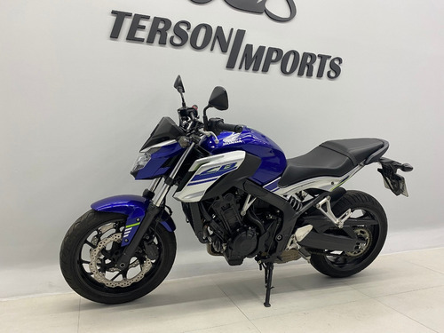 Imagem 4 de 8 de Honda Cb 650f Abs 2018 Azul