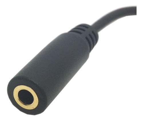 Xiwai 90 Grados En Ángulo Recto 3,5 Mm 4 Polos Audio Estéreo