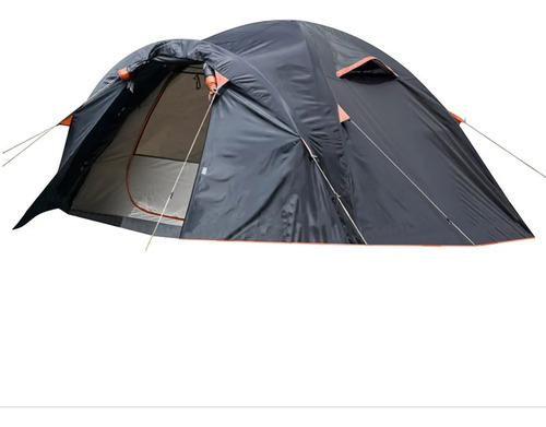 Barraca Coleman Eua 4 Pessoas Tipo Iglu Resistente Camping Cor Preto