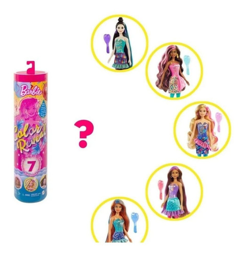 Imagem 6 de 9 de Barbie Color Reveal Festa De Confetti Surpresa Mattel