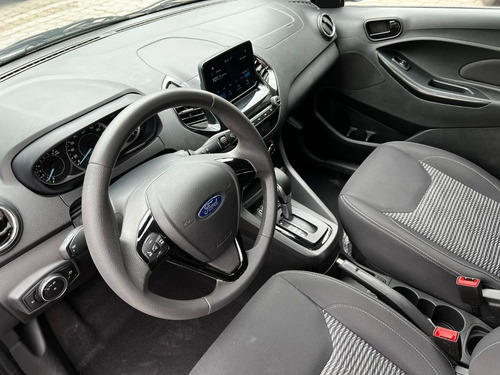 Imagen 13 de 15 de Ford Figo Titanium 3 Cilindros 2020 Automático Azul Dakkar