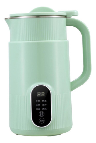 Máquina De Soja, Misturador Elétrico De Soja, Verde 800ml