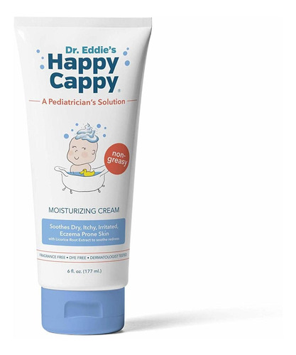 Crema Hidratante 6 Onzas Dr. Eddie's Happy Cappy Para