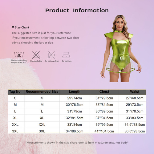 Traje Espacial Silver Space Alien Para Mujer Y Adulto