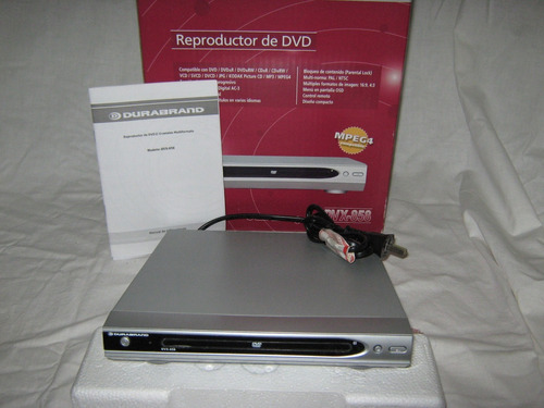 Reproductor Dvd Durabrand Dvx 858