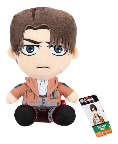 Peluche Attack On Titan Total Anime Levi 8 Pulgadas Color