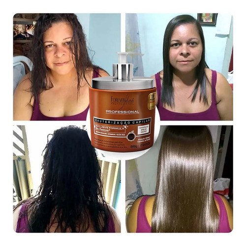 Kit Forever Liss 2 Botox Zero 1k E 1 Cauterização Capilar