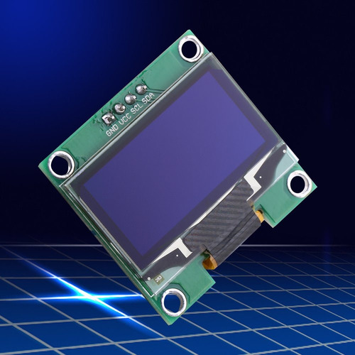 Arduino: Lcd Oled De 128x64 Pixeles Ssd1106 Azul1.3 