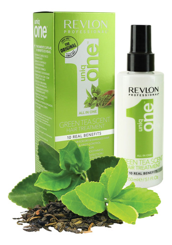 Tratamiento Uniq One Revlon® All In One Green Tea 150 Ml 