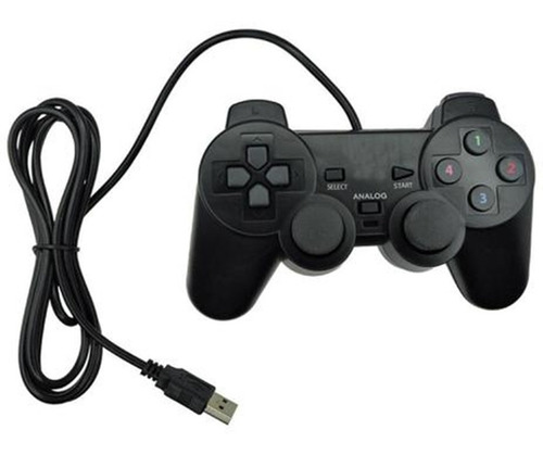 Imagem 4 de 7 de Controle Usb Dual Shock Analogico Pc Computador Windows