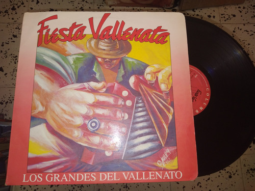 Fiesta Vallenata Los Grandes Del Vallenato Lp Sony