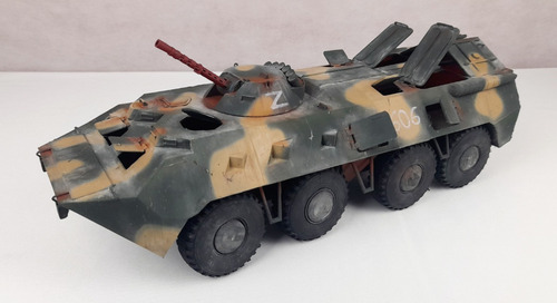 Btr 80 Vehiculo Militar Escala 1/20