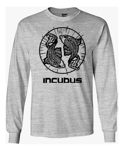 Incubus Playera Manga Larga D03