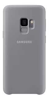 Case Samsung Silicone Cover Para Galaxy S9 Normal Gris
