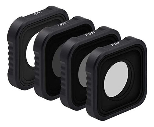 Paquete De 4 Filtros Nd Para Gopro Hero