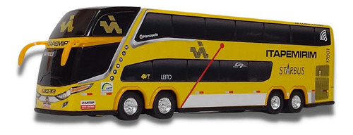 Brinquedo Miniatura De Ônibus Itapemirim Starbus 1800 Dd