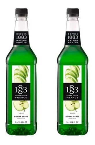 Imagem 1 de 1 de 2 Xarope Soda Routin 1883 Maça Verde Francês O Melhor Valor