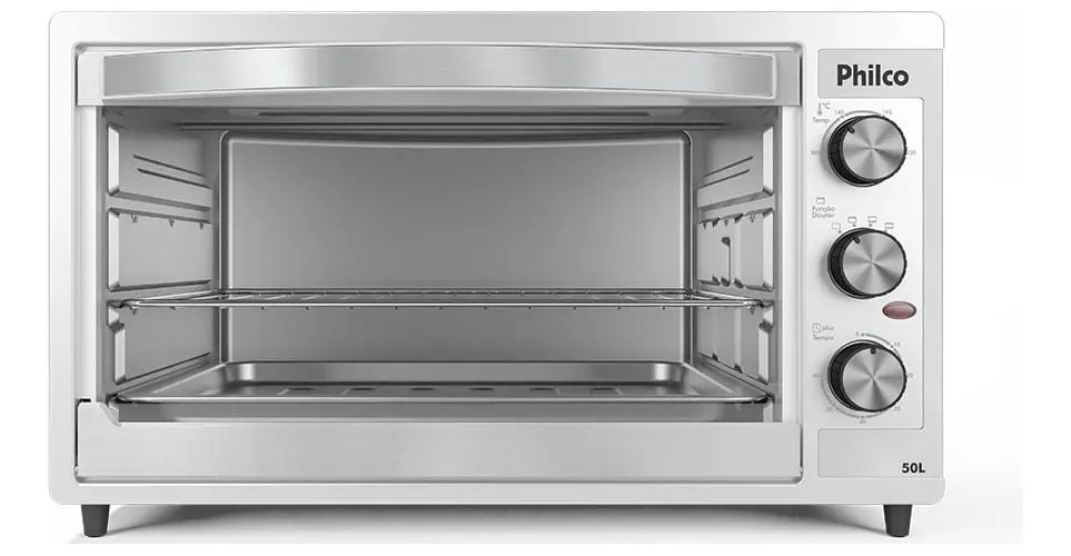 Forno Elétrico Philco 50l Branco Dupla Resistência Pfe52b - Miniatura 3