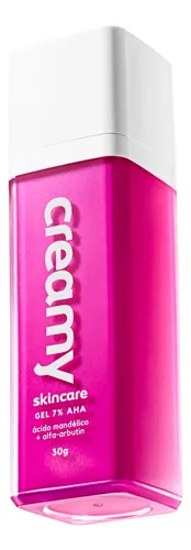 comprar Creamy Skincare Ácido Mandélico 30g | Reduz a Oleosidade Combate a Formação de Acne Uniformiza o Tom da Pele | Todos os Tipos de Pele Inclusive as Oleosas Uso Noturno