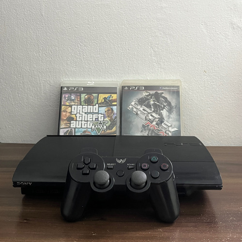 Ps3 250gb + 2 Juegos + Control Inmaculado Envío Gratis