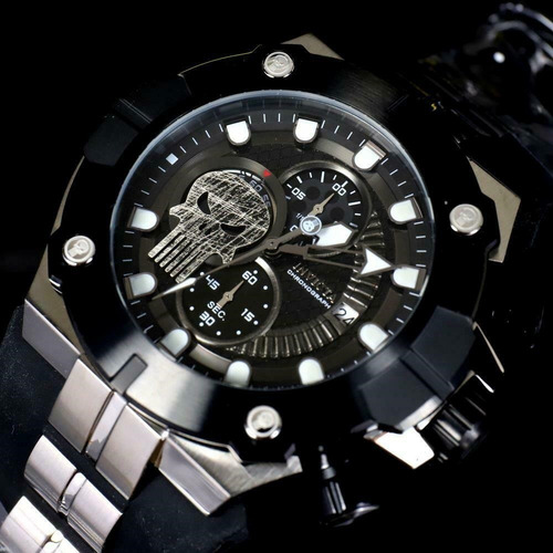 Invicta Marvel Justiceiro ( Punisher ) - Modelo 30316