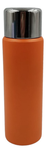 Botella Inteligente Acero Inoxidable Termo 600ml Naranja