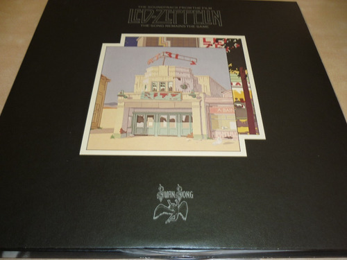 Led Zeppelin Song Remains The Same Vinilo Japones Nm Insert