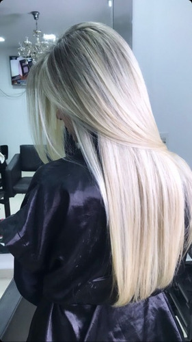Kit Selagem Plastica Blond Térmica Capilar 1 Litro