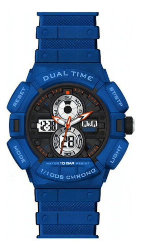 Reloj Para Hombre Q&q Gw81j805y Azul