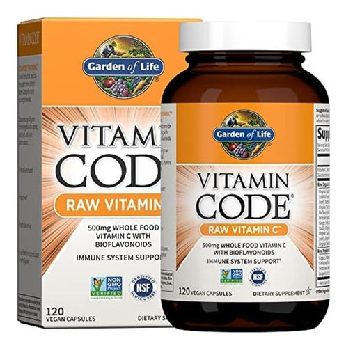 Garden Of Life Vitamina C Código Da Vitamina C Vitamina C Br