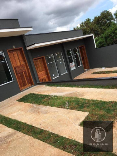 Imagem 3 de 14 de Casa Com 2 Dormitórios À Venda, 71 M² Por R$ 195.000 - Jardim Hungares - Sorocaba/sp - Ca0164