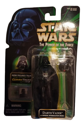 Star Wars, Potf Commtech, Darth Vader, Nuevo Y Sellado.