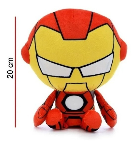 Peluche Superhéroes De Marvel Avengers 20 Cm Original En Mca