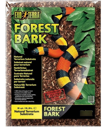 Exoterra Forest Bark 8,8 L  - Envíos A Todo Chile
