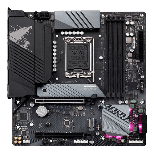 Placa Mãe Gigabyte Intel 1700 B760m Aorus Elite Ddr5 Matx