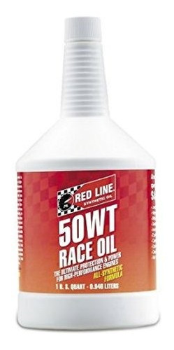 Red 50wt Race Oil - Cuarto De Galón (caja 12 Botellas)
